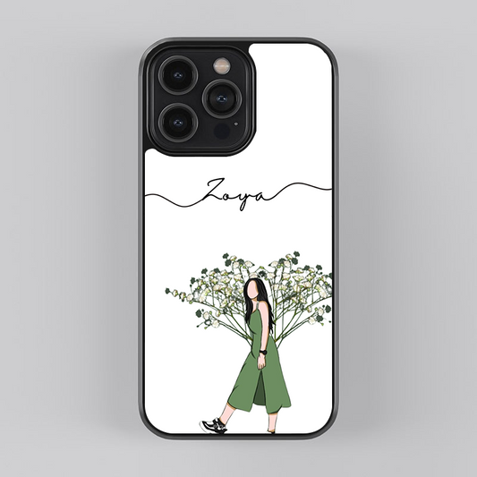 Design Defender Clipart Glass Case | GC-AC-072