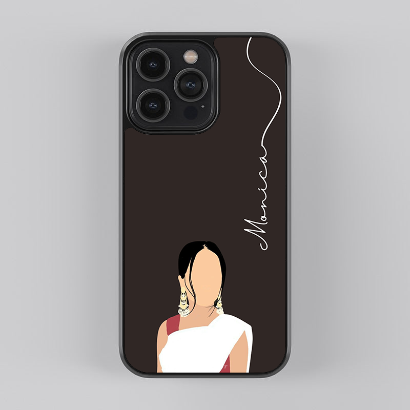 Design Defender Clipart Glass Case | GC-AC-082