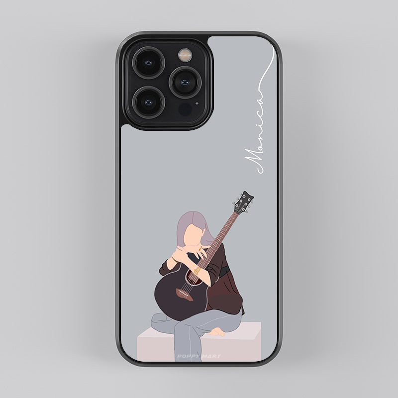 Design Defender Clipart Glass Case | GC-AC-089