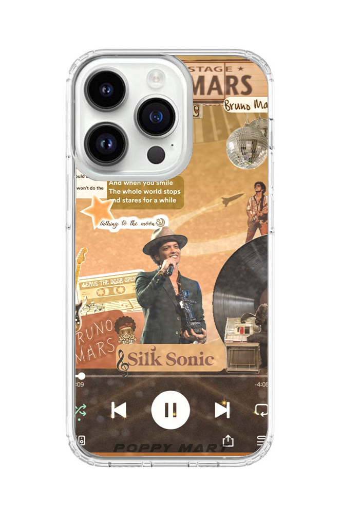 Bruno Mars Soundwave Styles Silicon Cases || MARS-SC-009