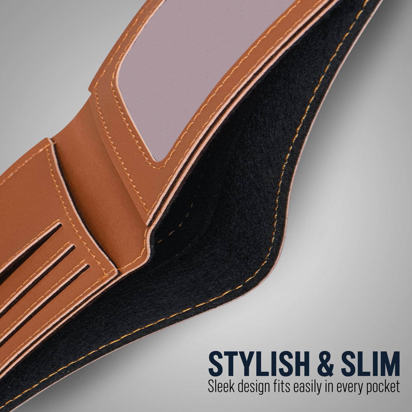 Tan Custom Luxe Wallet