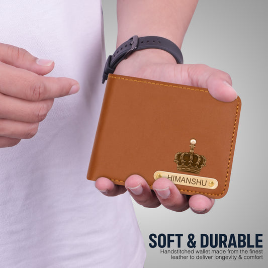 Tan Custom Luxe Wallet