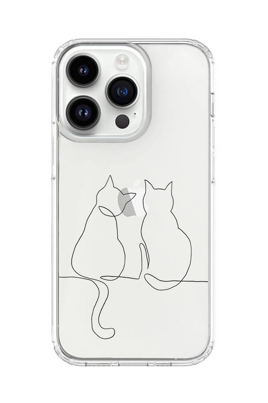 Artistic Line Art Silicon Case || LAO-SC-010