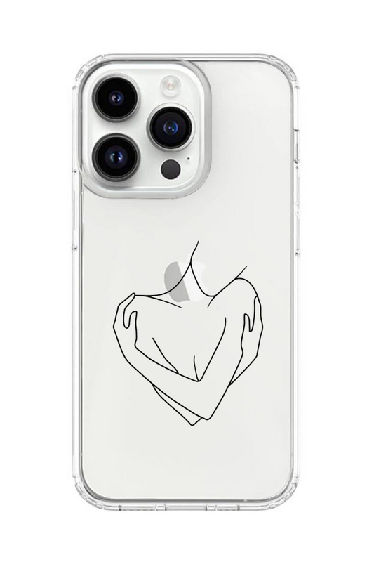 Artistic Line Art Silicon Case || LAO-SC-012