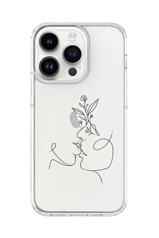 Artistic Line Art Silicon Case || LAO-SC-004