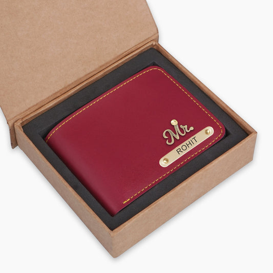 Red Custom Luxe Wallet