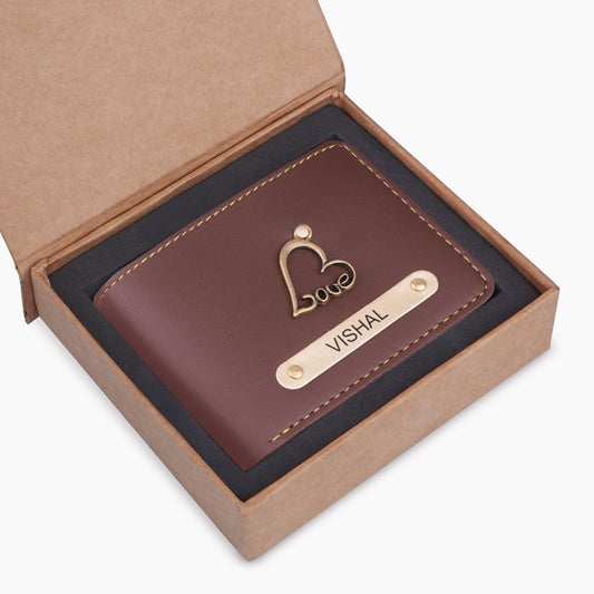 Brown Custom Luxe Wallet