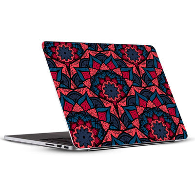 RED FLORAL SEAMLESS SKIN